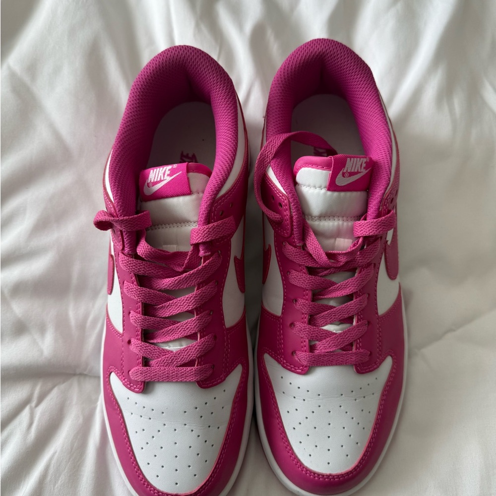 Nike Fuchsia and White Athletic Shoes